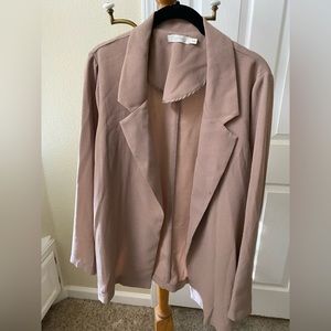 Blush blazer. Brand Lush